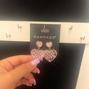 Heart shaped earrings